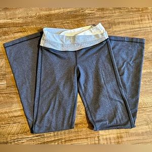 Lululemon high rise flared Astro Pants.
